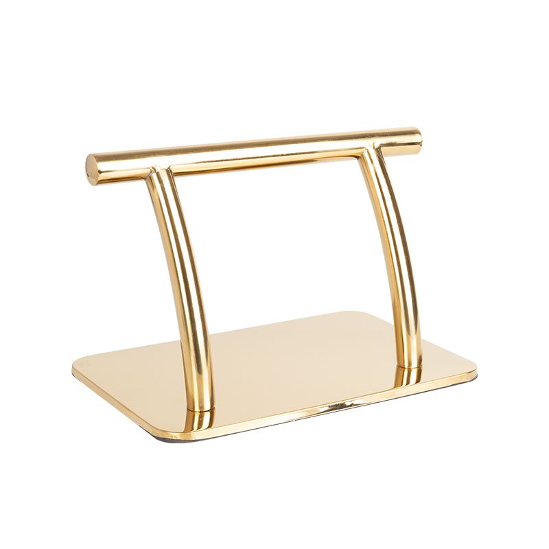 gold salon footrest