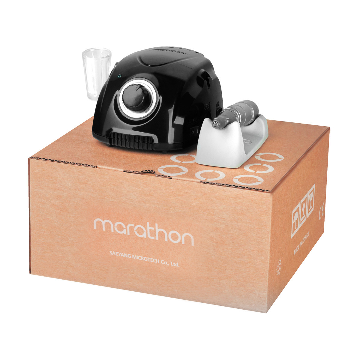 Saeyang Marathon 3 Champion Nail Drill Machine Black + H200 4