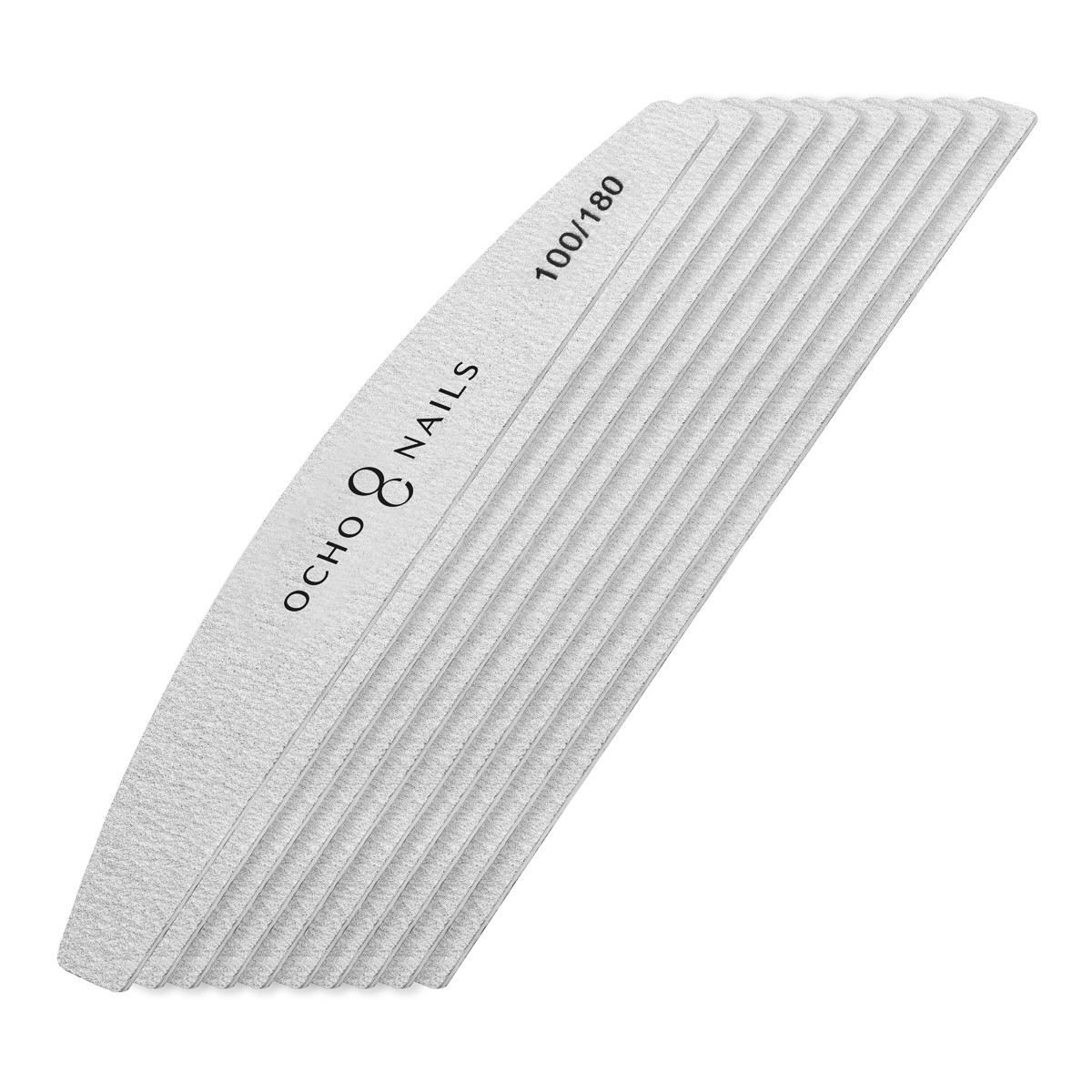 Ocho Nails half-moon slim file 100/180 10 pcs. 3