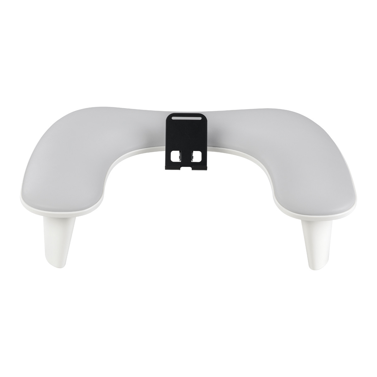 MOMO Croissant manicure rest with mobile phone holder grey 4