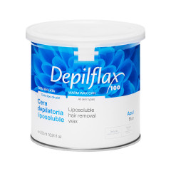 Depilflax enthaarungswachs dose 500ml azulen
