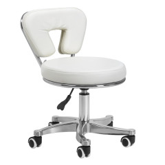 Cosmetic stool for pedicure 9266 white