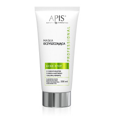 Apis acne-stop cleansing mask with black mud 200ml