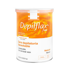 Depilflax 100 depilatory wax can natural 800 ml