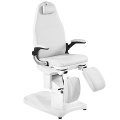 Electro podiatry chair azzurro 709a 3 strong white