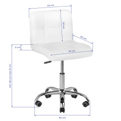 Cosmetic chair a-5299 white