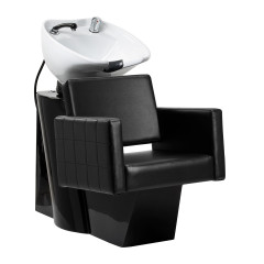 Hairdressing wash unit Gabbiano Ankara black