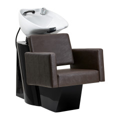 Gabbiano friseur-waschbecken ankara braun