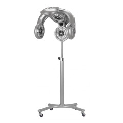 Gabbiano infrarothaube trockenhaube mit stativ gl-505s silber