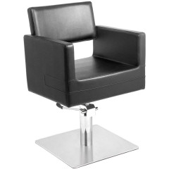 Gabbiano black sofia hairdressing chair