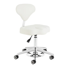 Kosmetikhocker azzurro 156f bump-up weiss 
