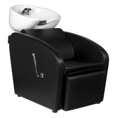 Gabbiano black Bergen hair wash unit