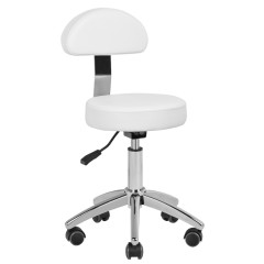 304p white cosmetic pedicure stool