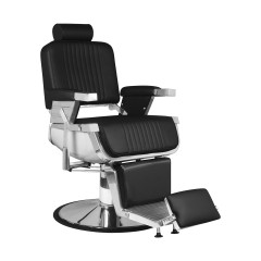 Fotel barberski Gabbiano Royal X czarny