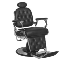 Gabbiano barber chair francesco black