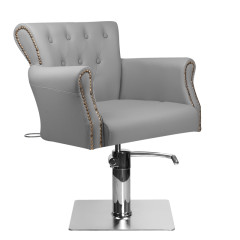 Hair system barber chair ber 8541 gray