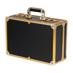 Barber case golden black 