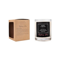 Apis natural soy candle raspberry glow 220g