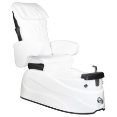 Fusspflegestuhl pediküre spa as-122 white mit massagefunktion