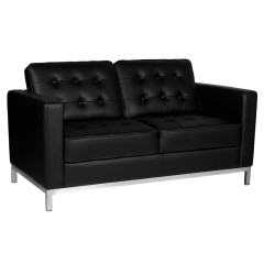 Gabbiano wartezimmersofa bm18019 schwarz