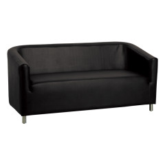 Gabbiano sofa to the waiting room m021 black