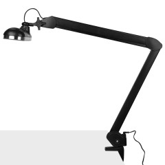 801st elegant LED work lamp with standard black vise