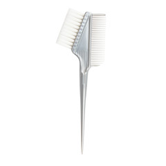Brush for applying paints with a comb d-08 silver