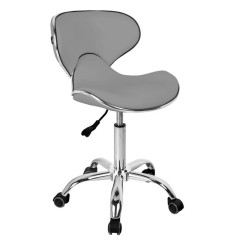 Gabbiano q-4599 gray cosmetic stool
