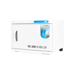 Towel warmer with uv-c 16l sterilizer white