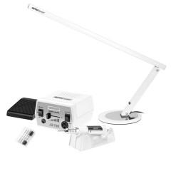 Nail Drill Machine Activ PowerJD700 White + Desk Lamp Slim 20W White