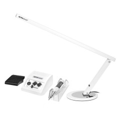 Activ Power JD500 Nail Drill Machine White+ Desk Lamp Slim 20W White