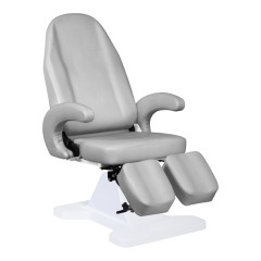 112 hydraulic podiatry chair, gray