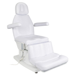 Electro-floor cosmetic chair kate 4 strong. white