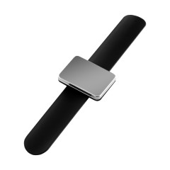 Black magnetic band for cufflinks