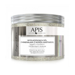 Apis inspiration, smoothing bath salt with minerals from the dead sea, sea algae and coconut particles, 650 g