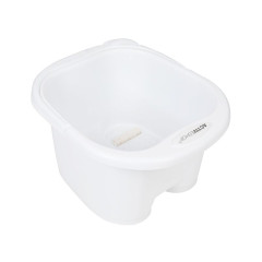 Pedicure bowl with rollers white lich