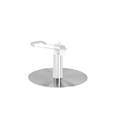 Round inox l010 base for the barber chair