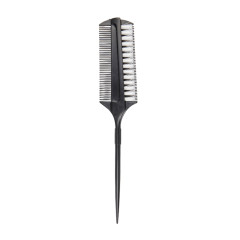 Brush for applying paints with a comb d-04