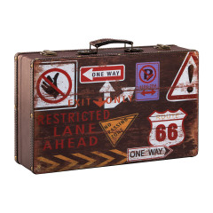 BARBER HAIRDRESSING SUITCASE ROUTE66