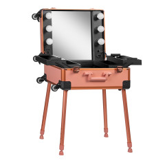 CASE PORTABLE STAND T-27 ROSE GOLD