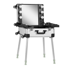 TRAGBARER KOFFERSTÄNDER T-27 SILBER
