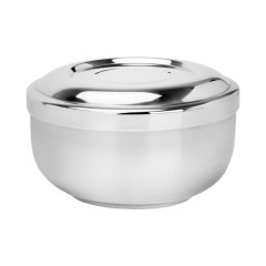 SHAVING BOWL H-24 METAL WITH A LID