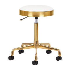 KOSMETIKHOCKER H7 GOLD WEISS