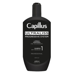Capillus Ultraliss Nanoplastia, szampon oczyszczający, krok 1, 400ml
