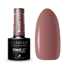 CLARESA Hybrid nail polish BROWN 305 -5g