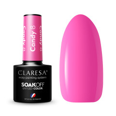 CLARESA Hybrid nail polish CANDY 8