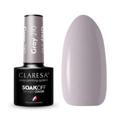 CLARESA Hybrid nail polish GRAY 210 -5g