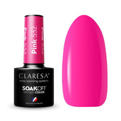 CLARESA Hybrid nail polish PINK 532 -5g