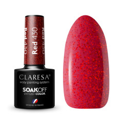 CLARESA Hybrid nail polish RED 430 -5g