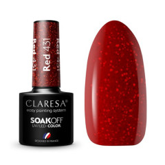 CLARESA Hybrid nail polish RED 431 -5g
